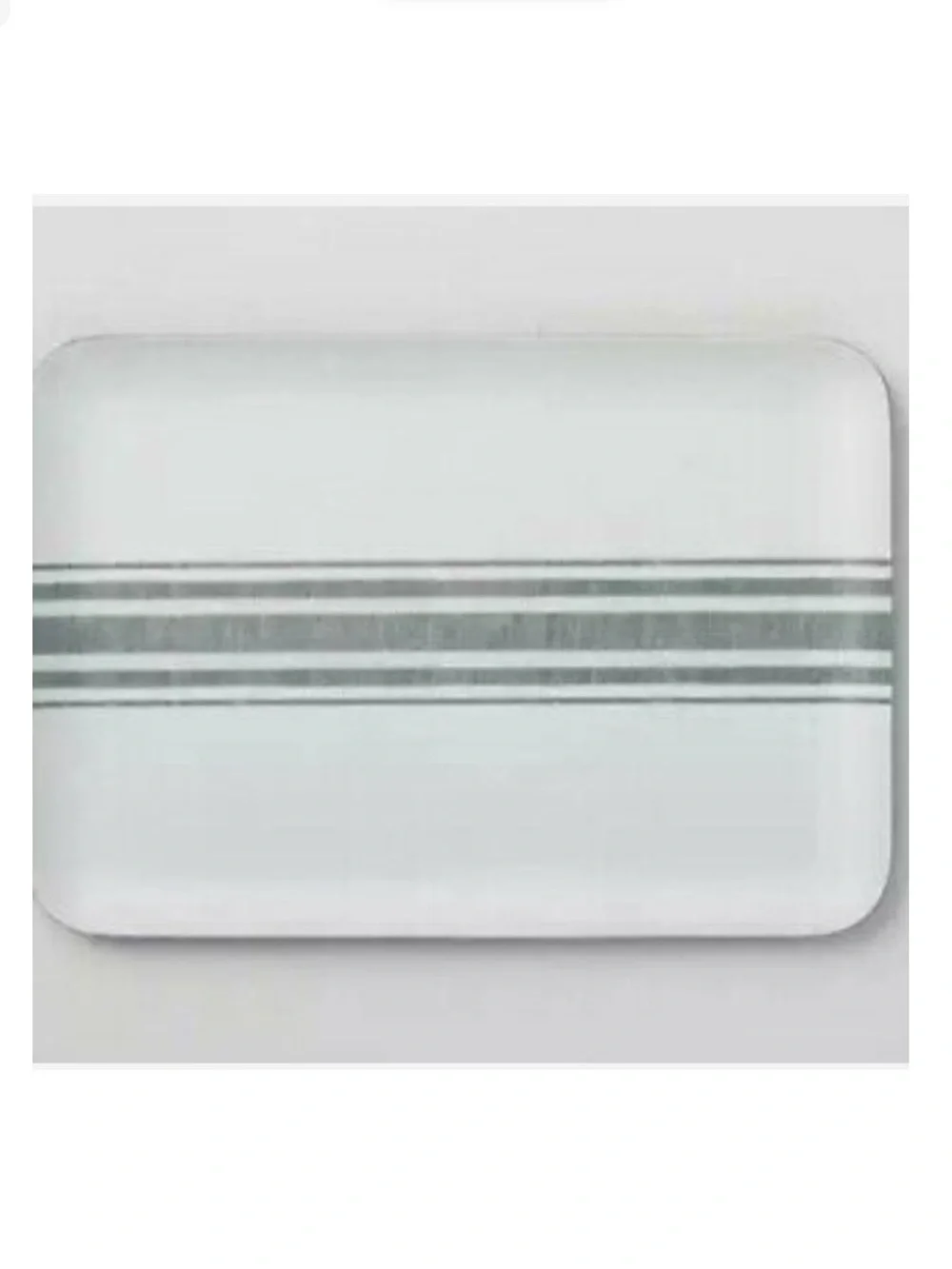 Hearth & Hand Variegated Center Striped Melamine Serve Tray